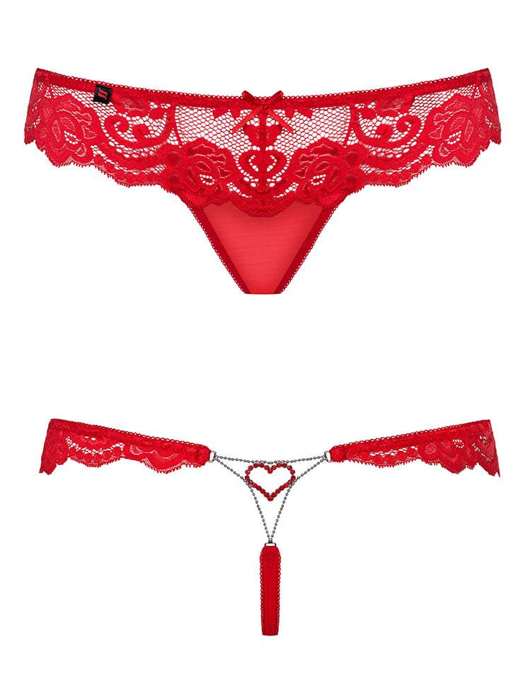 Стринги Amor El L/XL, красные AME1120-2RED-QL/XL - Amor El - Трусики-стринги - Купить
