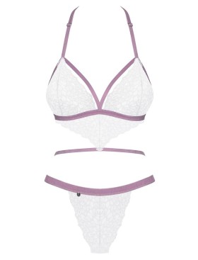 Боди Obsessive Lilyanne teddy, Белый, L/XL Obs_Lilyanne teddy L/XL - Obsessive - Эротические боди - Купить