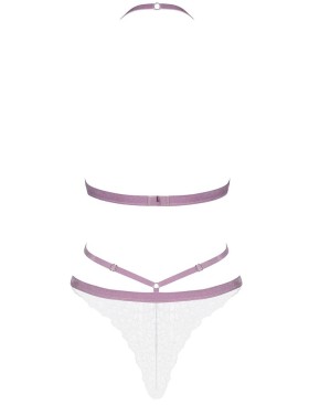 Боди Obsessive Lilyanne teddy, Белый, L/XL Obs_Lilyanne teddy L/XL - Obsessive - Эротические боди - Купить