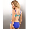 Раздельный купальник с пуш-ап Aquarilla 224 OKINAWA, Цвет: мята/синий, Размеры: M, изображение 2