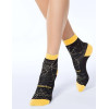 Носки хлопковые женские CONTE CLASSIC 17С-46СП 285 черный/желтый, Цвет: черный/желтый, Размеры: 36/37