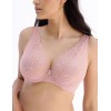 Мягкий бюстгальтер бралетт Alles MARIE M BRALETTE, Цвет: розовый, Размеры: 75B