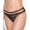 Кружевные трусы бразилиана Esotiq 39466 SWEETY черно-бежевый, Цвет: черно-бежевый, Размеры: S