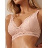 Бюстгальтер бралетт без косточек Esotiq 39510 SWEETHEART пудровый, Цвет: пудровый, Размеры: M