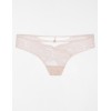 Трусы стринги Esotiq 39512 SWEETHEART пудровый, Цвет: пудровый, Размеры: S, изображение 4
