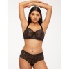 Мягкий кружевной бюстгальтер Kinga MANDALA 857-SC, Цвет: черный, Размеры: 70D, изображение 3