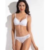 Кружевные трусики слипы Sielei ALLURE 2675 bianco, Цвет: bianco (белый), Размеры: XL, изображение 4