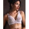 Кружевной бралетт без косточек Sielei ALLURE 2678 bianco, Цвет: bianco (белый), Размеры: 70B, изображение 3