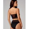 Совместный черный купальник UNICONF CBI162 V1 DARK SEDUCTION, Цвет: черный, Размеры: L, изображение 2