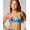 Верх купальника с пуш-ап UNICONF CBS105 V1 OCEAN TREASURES, Цвет: голубой, Размеры: 75C