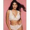 Мягкий бюстгальтер бралетт Alles CAMEO M BRALETTE, Цвет: экрю, Размеры: 100B, изображение 4