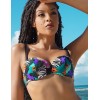 Верх купальника балконет с пуш-ап UNICONF CBS213 V1 GARDEN FANTASIES, Цвет: мульти, Размеры: 70B