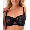 Мягкий кружевной бюстгальтер Elli 6000 черный, Цвет: черный, Размеры: 80C, изображение 3