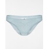 Кружевные трусы бразилиана Esotiq 39519 SORELLE серо-голубой, Цвет: серо-голубой, Размеры: S, изображение 4