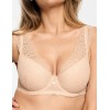 Бюстгальтер балконет с пуш-ап Esotiq 39553 SONRISA светло-бежевый, Цвет: светло-бежевый, Размеры: 65E