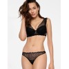 Кружевные трусы стринги Esotiq 39555 SONRISA черный, Цвет: черный, Размеры: S, изображение 3
