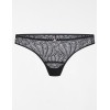 Кружевные трусы стринги Esotiq 39555 SONRISA черный, Цвет: черный, Размеры: S, изображение 4