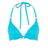 Купальный лиф халтер Esotiq 39669 PENICHE бирюзовый, Цвет: бирюзовый, Размеры: 75D/80C, изображение 4
