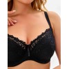 Бюстгальтер балконет Misstyle 2545 черный, Цвет: черный, Размеры: 75E, изображение 4