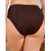 Гладкие трусы миди Novella 008 шоколад, Цвет: шоколад, Размеры: L, изображение 2