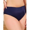 Гладкие трусы миди Novella 008 темно-синий, Цвет: темно-синий, Размеры: 4XL, изображение 3