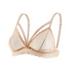 Кружевной бюстгальтер бралетт UNICONF SM27 бежевый, Цвет: бежевый, Размеры: 70B, изображение 3