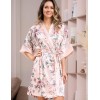 Халат-кимоно атласный Mia-Amore ADRIANA 7139, Цвет: пудровый, Размеры: S/M