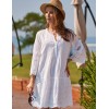 Пляжная туника Mia-Amore CALIFORNIA 1588, Цвет: белый, Размеры: S