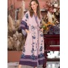 Длинный халат Mia-Amore KIOTO 1669, Цвет: мультиколор, Размеры: S/M, изображение 4