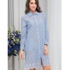 Рубашка-платье Mia-Amore NIZZA 6717, Цвет: голубой, Размеры: S, изображение 3