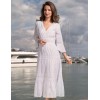 Длинное платье Mia-Amore SANTA-MONICA 6888, Цвет: белый, Размеры: S
