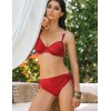 Раздельный купальник с мягкой чашкой Sielei BR93 rosso, Цвет: rosso (красный), Размеры: 90D