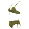 Купальник с формованной чашкой Sielei JQ59+JQ69 verde militare, Цвет: verde militare (хаки), Размеры: 95C, изображение 3
