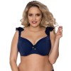 Верх купальника с мягкой чашкой Akcent AN217 M, Цвет: темно-синий, Размеры: 80E