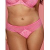 Кружевные трусы бразилиана Alles ARUBA BRAZYLIANY, Цвет: розовый, Размеры: XL