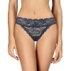 Кружевные трусы танга Amelie NINA 1009-2 синий, Цвет: синий, Размеры: S
