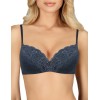 Бюстгальтер балконет с пуш-ап Amelie NINA 1010 синий, Цвет: синий, Размеры: 70B