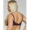 Бюстгальтер мягкий Kris Line SELENA soft lace, Цвет: бургунди, Размеры: 80I, изображение 2