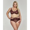 Бюстгальтер мягкий Kris Line SELENA soft lace, Цвет: бургунди, Размеры: 80I, изображение 4