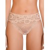 Кружевные трусы бразилиана Mioocchi VIVIAN 7681 natural, Цвет: natural (телесный), Размеры: XS