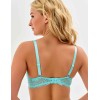 Бюстгальтер балконет пуш-ап VOVA SNEJANNA V54032 бирюза, Цвет: бирюза, Размеры: 75D, изображение 2