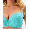 Бюстгальтер балконет пуш-ап VOVA SNEJANNA V54032 бирюза, Цвет: бирюза, Размеры: 75D, изображение 4