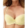 Бюстгальтер балконет пуш-ап VOVA SNEJANNA V54032 лимонное мороженое, Цвет: лимонное мороженое, Размеры: 80E, изображение 3