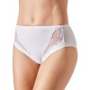 Высокие трусы слипы Janira ESENCIAL LACE 1031526 blanco, Цвет: blanco (белый), Размеры: L