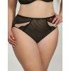 Трусы слипы высокие Kris Line MIRACLE high waist, Цвет: черный, Размеры: 2XL