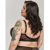 Бюстгальтер полумягкий с подкроем Kris Line MIRACLE semi-soft side support, Цвет: черный, Размеры: 90K, изображение 2
