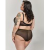 Бюстгальтер полумягкий с подкроем Kris Line MIRACLE semi-soft side support, Цвет: черный, Размеры: 90K, изображение 4