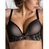 Бюстгальтер супер пуш-ап без косточек Kris Line SUSANNE smart monocup, Цвет: черный, Размеры: 70A