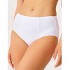 Трусы слипы миди Novella 105 белый, Цвет: белый, Размеры: 4XL, изображение 3