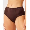 Трусы слипы миди Novella 105 шоколад, Цвет: шоколад, Размеры: L